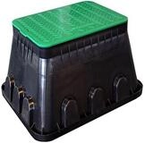 INTERGARDEN Bew&auml;sserungsventilbox Bodeneinbaukasten, 65x51cm,...