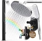 dirks-traumbad Gartendusche Solar 40l Pooldusche Au&szlig;endusche mit Handbrause +