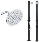 casa.pro Solardusche, Gartendusche &raquo;Frerievn&laquo; mit Fu&szlig;dusche 18L 215 cm...