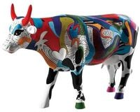 CowParade Dekofigur Ziv's Udderly Cool Cow - Cowparade Kuh Large