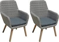 Garden Pleasure Sessel RAPALLO (Set, 2-St), leicht verstaubar, inklusive...