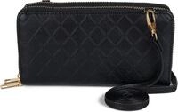 styleBREAKER Mini Bag 2 in 1 Umh&auml;ngetasche - Geldb&ouml;rse Rauten (1-tlg)