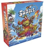 JoeKas World Spiel Snails (DE) - Brettspiel mit Schnecken, umfangreich, hoher