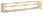 Astigarraga Kit Line Wandregal Gew&uuml;rzregal K&uuml;chenregal Wandregal Holzregal mit