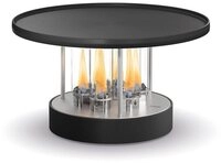 h&ouml;fats Tischgrill CIRCLE 35 Tischgrill, Indoor&Outdoor Bioethanol Planchagrill,
