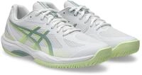 Hallenschuh ASICS "COURT HUNTER FF", Damen, Gr. 40, gr&uuml;n (wei&szlig;, ocean haze), Schuhe