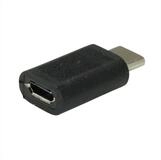 VALUE USB 2.0 Adapter, Typ C - MicroB, ST/BU Computer-Adapter USB Typ C (USB-C)