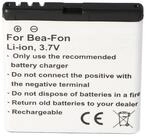 AccuCell Akku passend f&uuml;r Bea-Fon SL652A, SL652AF, SL652AD, SL660, SL670 Akku...