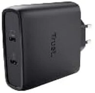 Trust 25527 Maxo Dual USB-C GaN Ladeger&auml;t 100W Schwarz Notebook-Netzteil