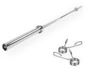 VirtuFit Olympiastange VirtuFit Olympische Hantelstange 50 mm 180 cm aus Chrom...