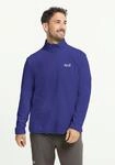 Fleecepullover JACK WOLFSKIN "TAUNUS 100 HZ M", Herren, Gr. L, blau (glow ink),