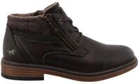 Mustang Shoes Chukka Boots Schn&uuml;rstiefelette Schn&uuml;rboots mit Zierrei&szlig;verschluss an