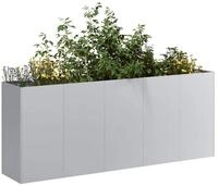 vidaXL Pflanzk&uuml;bel 200 x 40 x 80 cm Pflanzk&uuml;bel Blumenk&uuml;bel Pflanzcontainer