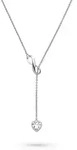 Tamaris Y-Kette Messing Halskette Infinity Style, Unendlichkeitsschleife, Herz,...