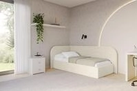 ALTDECOR Jugendbett JAXY (Jugendbett mit Bettkasten und Lattenrost, Polsterbett...