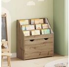 vidaXL Kinderregal 60 x 29,5 x 69 cm Kinderregal Artisan-Eiche 60x29,5x69 cm