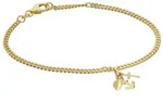 trendor Silberarmband 21621, M&auml;dchen Glaube, Liebe, Hoffnung 925 Silber...