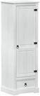 vidaXL Kleiderschrank 55 x 50 x 170 cm Kleiderschrank Wei&szlig; 55x50x170 cm...