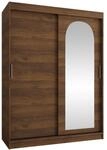 MIRJAN24 Kleiderschrank Selfie 150 cm (mit zwei Schiebet&uuml;ren) Schubladen als