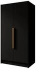 Masseno Dreht&uuml;renschrank BERON 102 cm Kleiderschrank 2 T&uuml;ren...