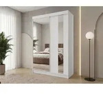 Beautysofa Schwebet&uuml;renschrank Gaja (wei&szlig;, schwarz, graphit, artisan, Kaschmir