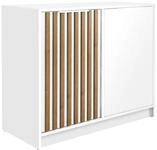 MIRJAN24 Kommode Bali Lux 2D (mi zwei Dreht&uuml;ren), Scharniere mit ged&auml;mpftem