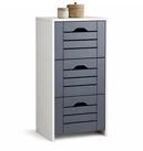 VCM Midischrank Flonali Midischrank B. 38 x T. 28 x H. 76 cm schmaler...