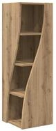 vidaXL Eckregal 32x32x102cm Eckregal aus Spanplatte 4 Regalf&auml;cher 32x32x102cm...