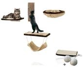 Rohrschneider Katzen-Kletterwand