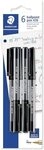 STAEDTLER Kugelschreiber Staedtler Kugelschreiber stick 430 M BK 6ST