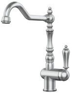 Systemceram K&uuml;chenarmatur Rubi Edelstahlfinish