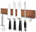 Rekehome Wand-Magnet Messer-Leiste Magnetleiste Messerhalter aus Walnussholz...