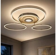 GLOBO LIGHTING LED Deckenleuchte, LED-Leuchtmittel fest verbaut, Farbwechsel,