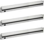 Oktaplex lighting LED Unterbauleuchte Rota 3er Set 15W 91cm 230V...