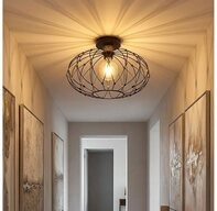 GLOBO LIGHTING LED Deckenleuchte, Leuchtmittel inklusive, Warmwei&szlig;, LED