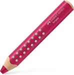 Faber-Castell Buntstift Buntstift f&uuml;r Kinder in Himbeerrot mit Grip-Zone