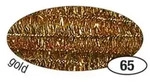 Folia Bastelfilz Chenilledraht - 8 mm 10 St&uuml;ck gold.