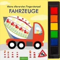 Meine allerersten Fingerstempel Fahrzeuge / diverse