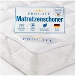 Matratzenschoner atmungsaktive Matratzenauflage 4 Eckgummis div. Gr&ouml;&szlig;en...