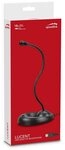 Speedlink Mikrofon LUCENT USB Tisch-Mikrofon Desktop Microphone, Mic mit...