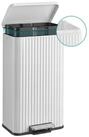 SONGMICS M&uuml;lleimer Abfalleimer Softclose, 15 M&uuml;llbeutel, 30 L, K&uuml;che,