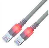 Easylan DualBoot LED Patchkabel RJ45 S/FTP Cat.6 (Class E) LAN-Kabel, RJ-45...