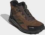 Wanderschuh ADIDAS TERREX "ANYLANDER LEATHER MID CLIMAPROOF", Herren, Gr. 44, braun
