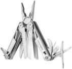 LuxusKollektion Multitool Multifunktionszange 16-in-1 Edelstahl faltbar Camping