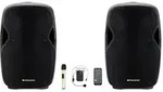 Pronomic Pronomic MOVE Akku-Aktivbox Stereo Set Lautsprecher