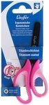 L&auml;ufer Papierscheren Bastelschere 13cm rund mit weichem Komfortgriff pink-lila