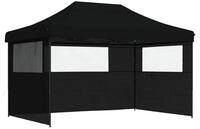 vidaXL Partyzelt Partyzelt 292 x 440 x 315 cm Schwarz Oxford-Stoff