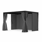 blumfeldt Pavillon LuminaHaven, (Set), Gartenpavillon Outdoor Garten...