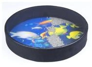FAME Trommel,16" Ocean Drum Vielseitige Ritual Percussion Holz mit...