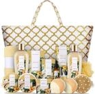 LuxusKollektion Pflege-Geschenkset Bade Geschenkset Damen 15tlg Duschgel...